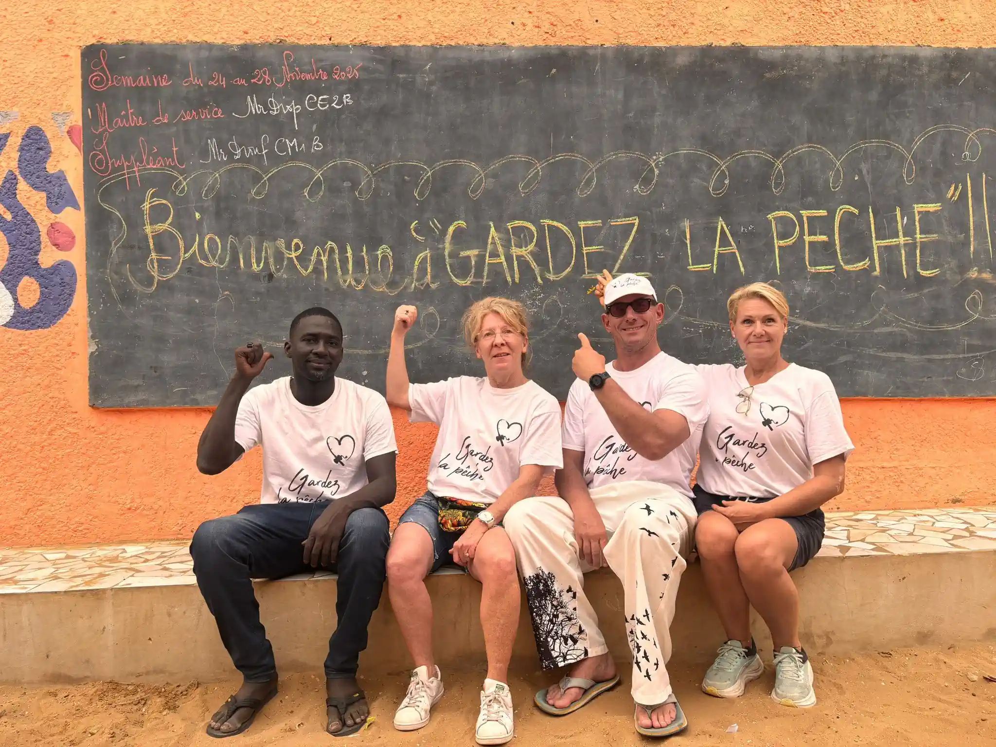 L'équipe Gardez la pêche Acte 5