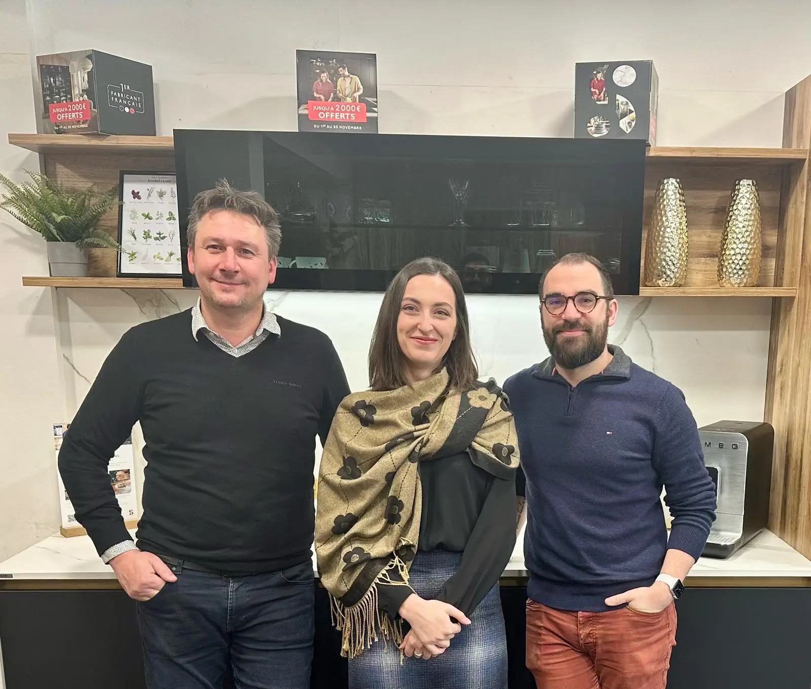 Équipe du magasin Schmidt Romorantin