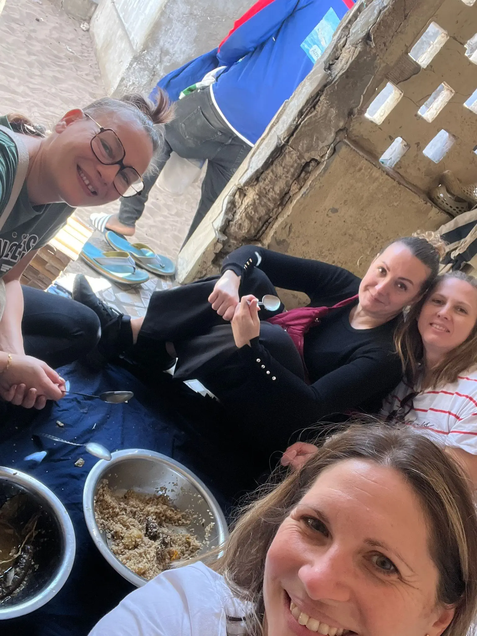 Repas partagé à Yoff