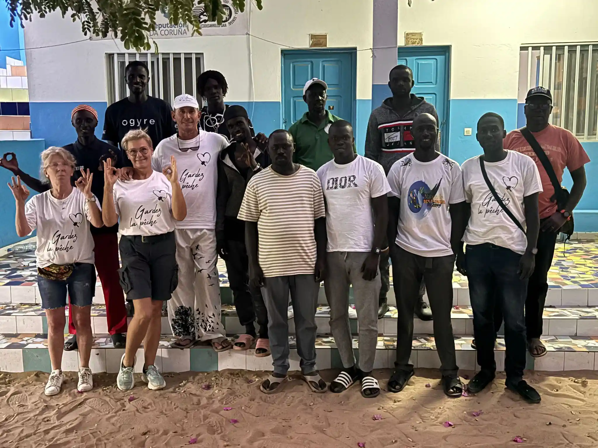 Les jeunes plongeurs de Yoff